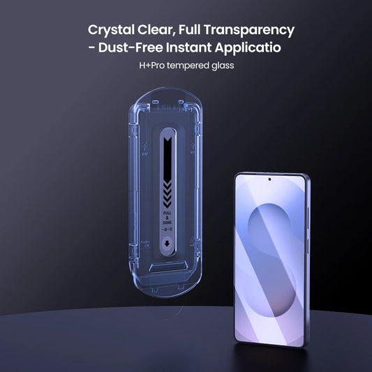 H+PRO Anti-Explosion Tempered Glass Screen Protector for Samsung Galaxy S26 Ultra / S26 Plus – HD Front Film with Auto Installation Tool