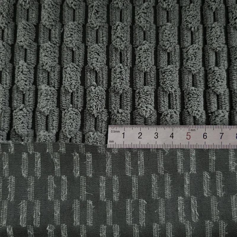 1M/2M/3M/5M Thick Plush solid color Chain Corduroy Fabric Polyester and Nylon Warm Coat Clothing Handmade Sewing Sofa Pillow DIY