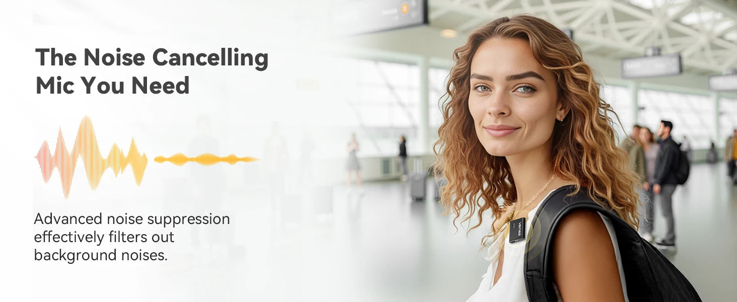 M1 Wireless Lavalier Microphone with Charging Case Short Video Recording Mini Mic for iPhone/iPad/Android