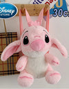 Disney Plush Backpack Ins Japanese Blue Stitch Funny Cartoon Large-Capacity Student Backpack Kindergarten Bag