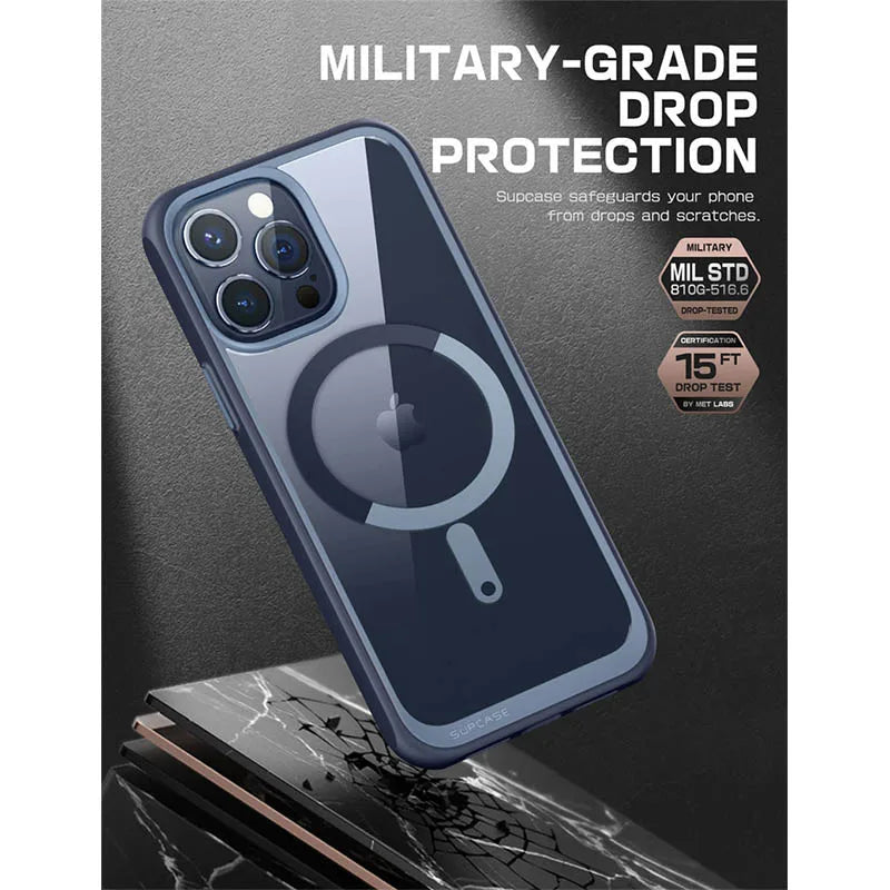 For iPhone 15 Pro Max Case 6.7 inch (2023) UB Mag Series Premium Hybrid Protective Clear Case Compatible with MagSafe