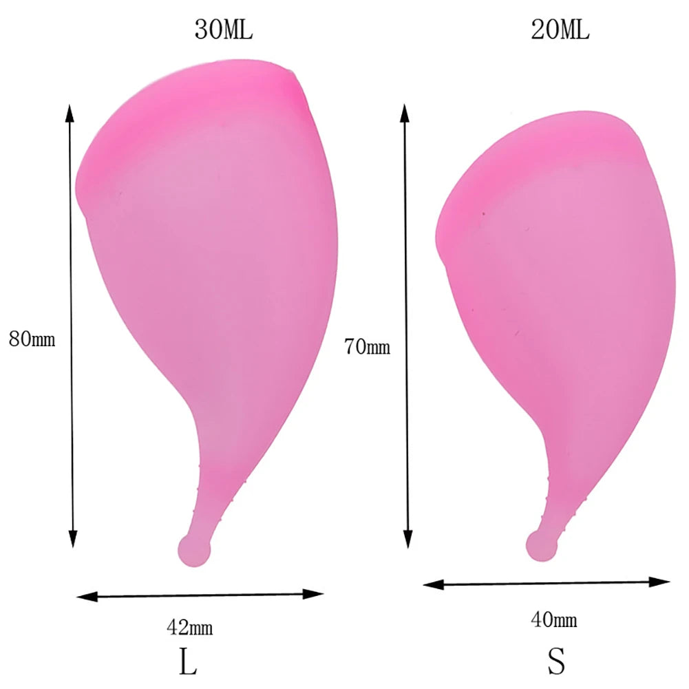 Menstrual Cup For Women Feminine Hygiene Medical Silicone Cup Menstrual Reusable Lady Cup Menstrual Than Pads