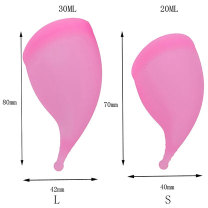 Menstrual Cup For Women Feminine Hygiene Medical Silicone Cup Menstrual Reusable Lady Cup Menstrual Than Pads