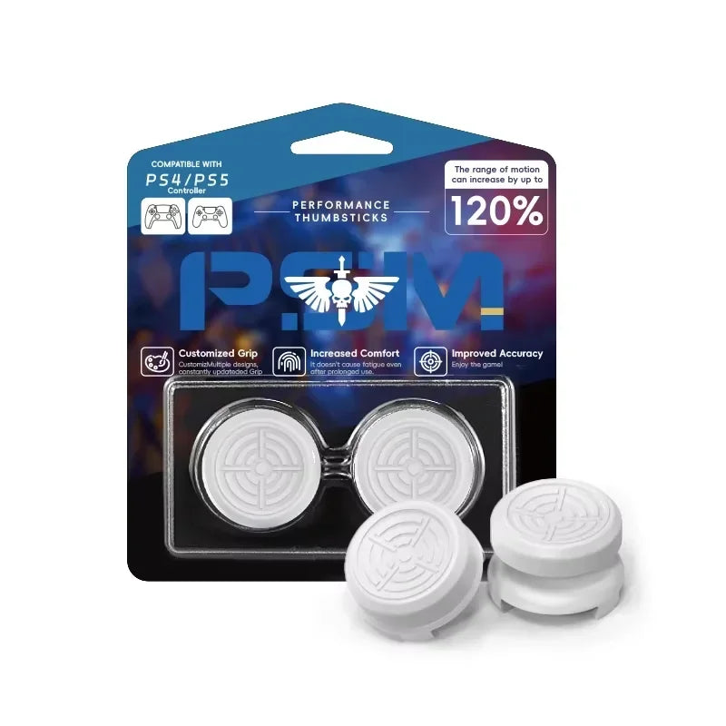 High-Rise FPS Freeks Thumbstick Extenders for PS4 / PS5 & 8BitDo Ultimate Controller – Silicone Gaming Joystick Grips