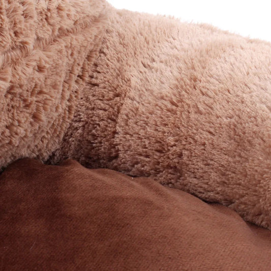 Plush Pet Kennel Bed Cushion Sofa for Dogs and Cats