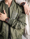 Watch Fashion Sport Waterproof Couple Lovers Quartz Wristwatches Luminous Silicone Strap Clock