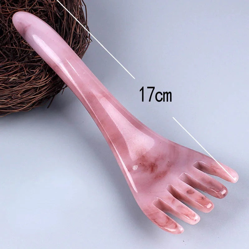 Resin Guasha Scraping Massage Scraper Face Neck Skin Massager Acupuncture Gua Sha Board Acupoint Face Eye Care SPA Massage Tool