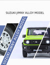 1:24 SUZUKI Jimny Alloy Car Model Diecasts Metal Off-Road Vehicles Car Model Simulation Sound and Light Collection Toy Gift