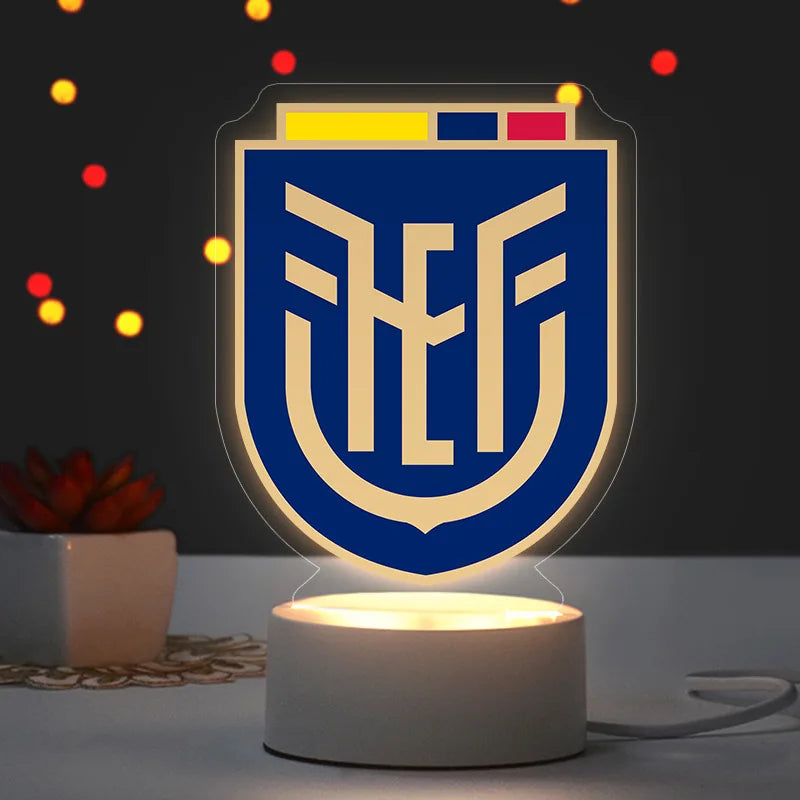 2026 Football Mascot Trophy LED Night Light Desktop Lamp Collectible Decoration