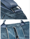 Leather Backpacks Casual Knapsack Large Capacity Packs School Backpack For College Students Travel Bags