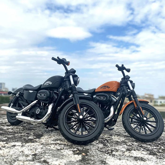 1:12 SPORTSTER IRON 883 Alloy Motorcycle Model Toy Vehicle Collection Autobike Shork-Absorber Off Road Autocycle Toys Car