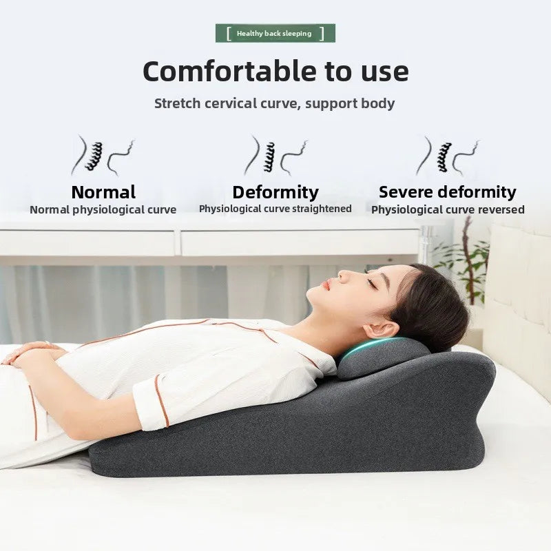 Memory Foam Pillow for Belly S Multi-Functional Soft Hard Dual Use Y-aped Multi-Layer Combination Home Office