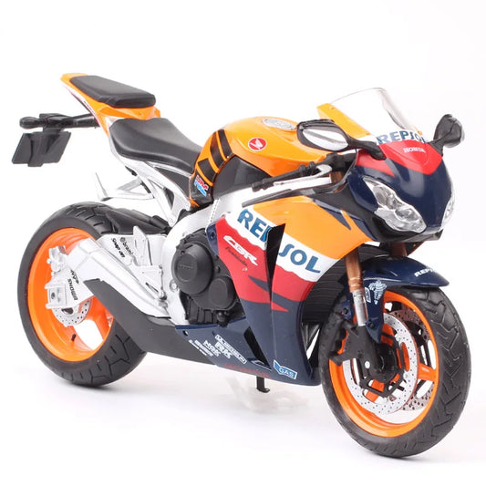 Diecast Honda CBR1000RRR Fireblade Motorcycle Model 1 to 12 Scale