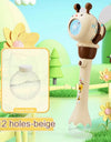 Electric Bee handheld Bubble Machine Toy Fully Automatic Light Blowing Bubble Gun Stick Kids summer Toys