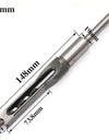 HSS Square hole drill Woodworking Drill Tools Auger Mortising Chisel Drill Set DIY Furniture Square Woodworking drill