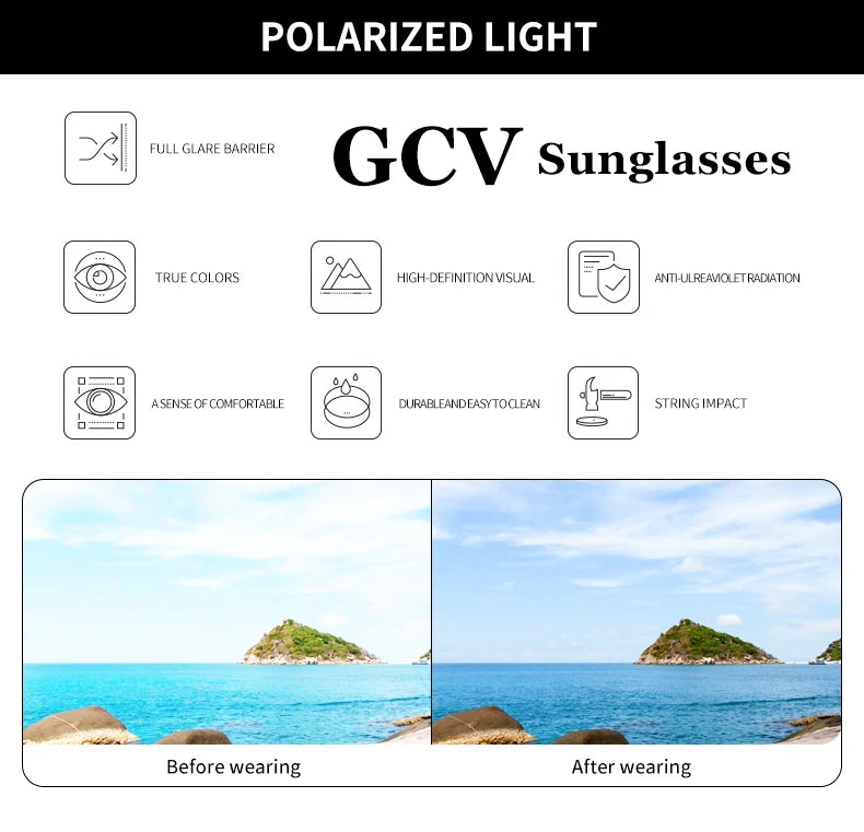 Acetate Square Polarized UV400 Mirror Gradient Fashion Sunglasses for Men Women Luxury Eyewear