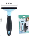 Pet Massage Comb Hair Anti Knotting Stainless Steel Blade Detachable Dog Cat Hair Comb Brush Grooming Tools Pet Combs Pet Supply