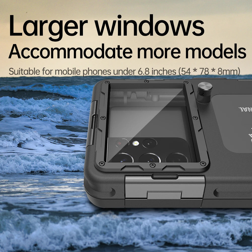 multicolor IP68 standard 15M/50ft diving/swimming photography professional diving waterproof Phone Case