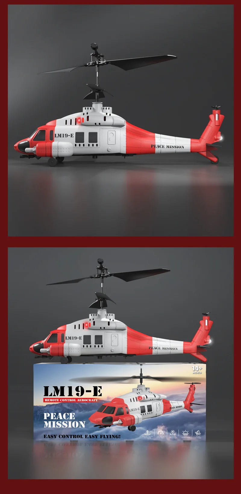 Remote Control Black Hawk Helicopter With Altitude Hold And Shooting Function