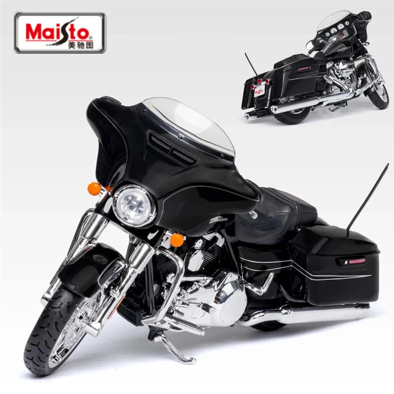 Diecast Harley Street Glide Special 2015 Motorcycle Model 1 to 12 Scale