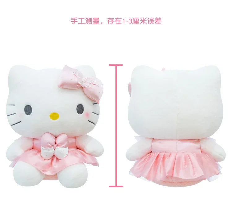 Kawaii 60cm Hello Kitty Stuffed Doll Sanrio Plush Toy Anime Dream Series Cute Girl Kids Birthday Gift Soft Sleeping Pillow
