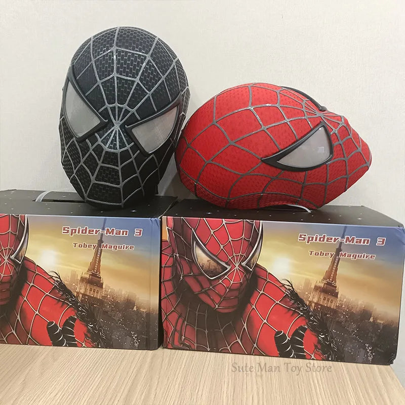 Superhero 3D Cosplay Mask with Faceshell & Detachable Lenses