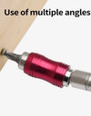 Electric Drill Hexagonal Handle Magnetic Quick Release Head Lengthening Connecting Rod Corner Bend Connecting Rod Lengthening