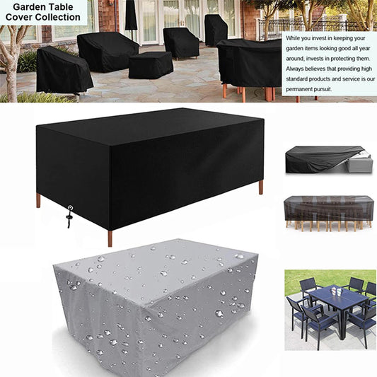 210D Waterproof Garden Furniture Cover Outdoor Patio Sofa Table Chair UV Dust Rain Snow Protector