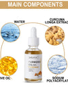 30ml Turmeric Oil Skin To Lightening Acne Dark Patches Acne Bright Skin Dark Spot Corrector Anti Aging Face Whitening Serum Care