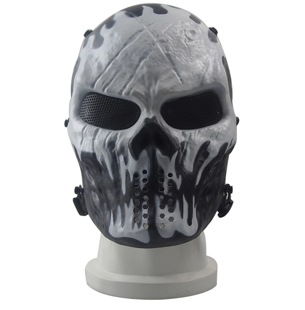 Tactical Full Face Protective Mask Halloween Masquerade War Game Shooting Equipment Hunting Airsoft Paintball Masks