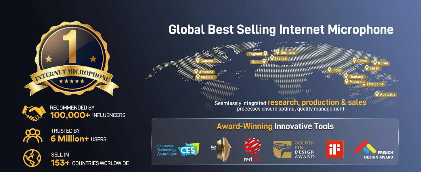 PD100X Dynamic Microphone Software Noise Reduction Included RGB gaming mic Enhances gaming experience Ideal for recording