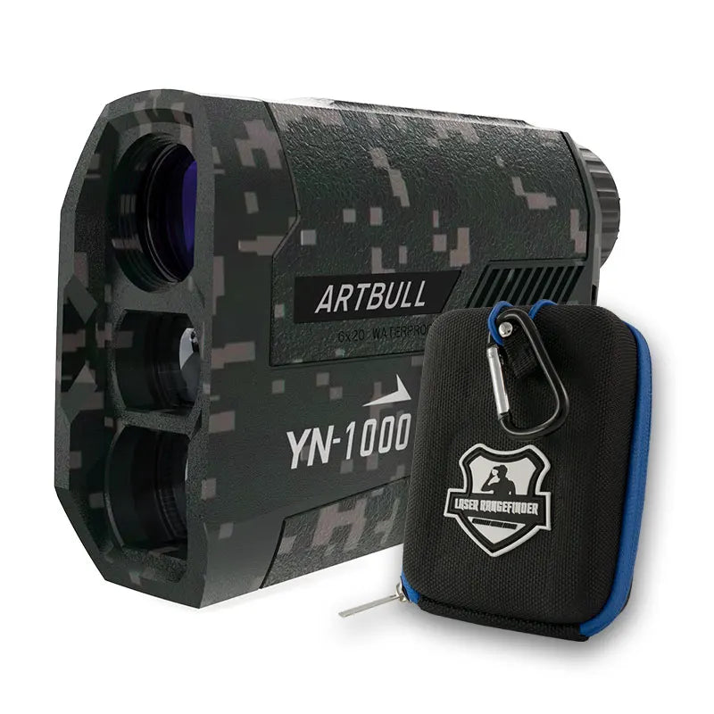 6X Golf Laser Rangefinder 1000m With Slope Compensation And Flag Lock