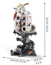1000pcs Gringottses Wizard Tower Magic World Dragon MOC Building Bricks Set Blocks Toys for  Adult Birthday Gifts