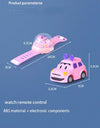 Children's Watch Remote Control Car Electric Alloy Mini Watch Car Parent Child Interaction 2.4G Remote Control Racing Toy Gift