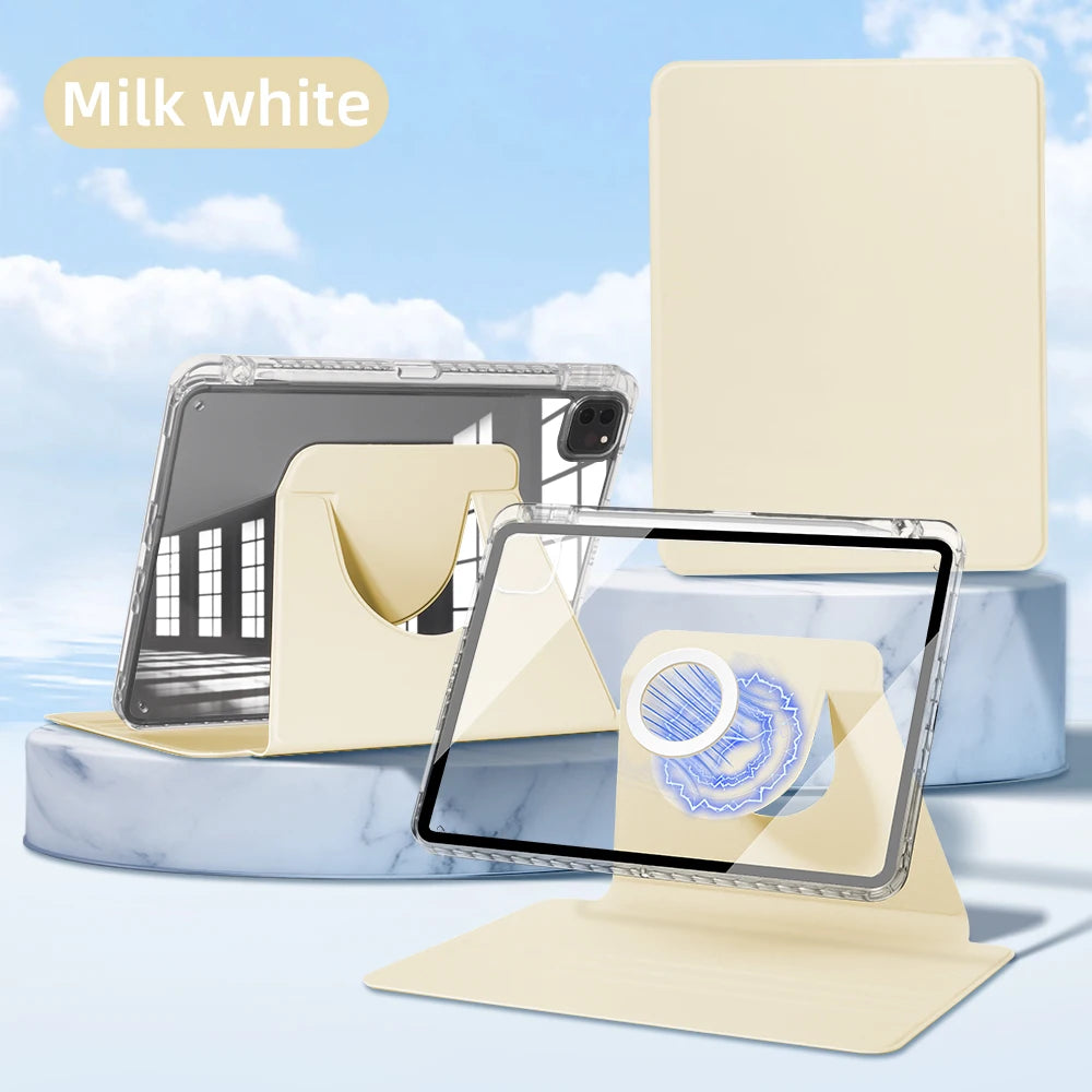 For ipad Case for Air 11 13 2024 M2 Pro 11 13 M4 Pro 11 12.9 for 10th Gen 10.2 7/8/9th 9.7in Mini 6 Tablet  Detachable