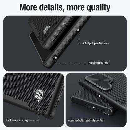 Nylon Texture do Prop Magnetic Case For Samsung Galaxy S24 Ultra Case Fiber Camera Flip Bracket Shockproof Back Cover