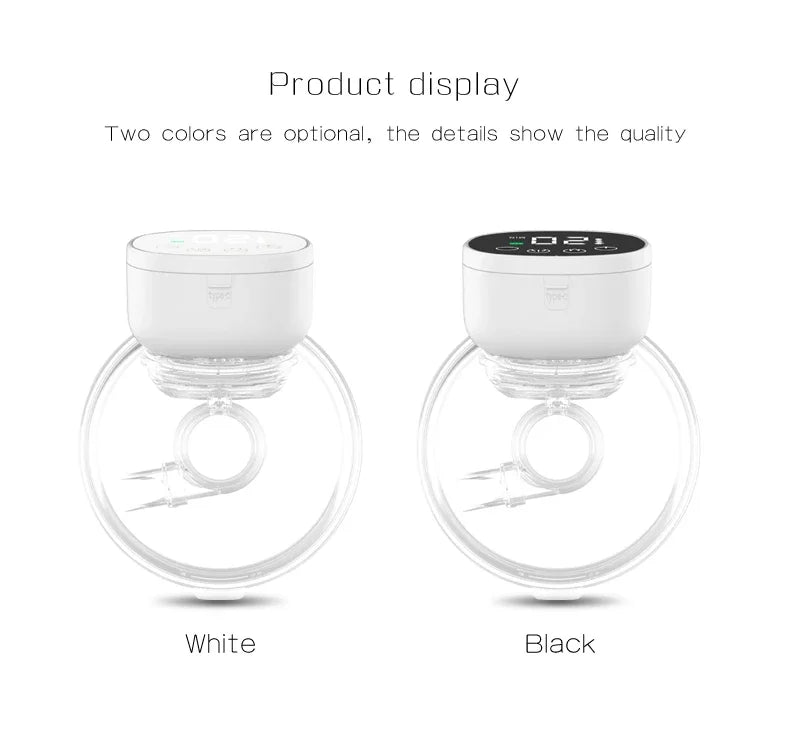 Bilateral Hands-free Wearable Breast Pump Electric Fully Automatic Integrated Breast Pump Portable Breast Pump  Breast Feeding