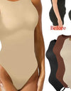 Bodysuits Sleeveless Scoop Neck Shapewear Thong for Waist Trainer Tanks Tops Slim Tummy Control Body Shaper