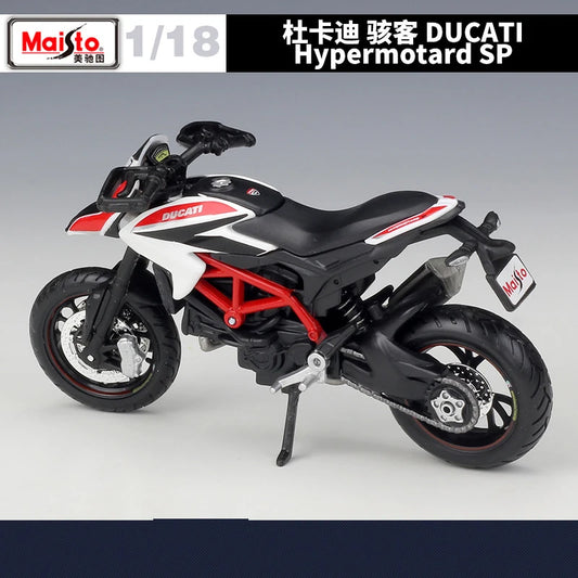 1 18 Scale Ducati Hypermotard SP Diecast Motorcycle Model