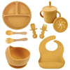 Yellow 9PCS Wood Set