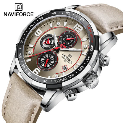 Watch For Men Multifunction Sport Luminous Mans Quartz Leather Watches