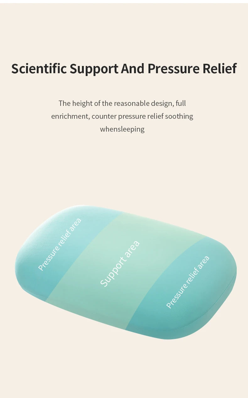 Multifunction Memory Foam Neck Pillow Slow Rebound Soft Travel Pillow for Sleeping Cervical Health Massage Nap Pillows