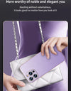 Genuine Cowhide Leather Phone Case for iPhone 16 15 14 Pro Max 14 Plus Plating Shockproof Lens Protection Back Cover