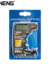 Button Cell Battery Tester Power Bank Detectors 9V N D C AA AAA Universal Household LCD Display Battery Tester Tools