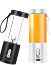 530ML Powerful Portable Blender for Smoothies Shakes USB Rechargeable Food Processor Fruit Mixer Machine Mini Juicer Blender Cup