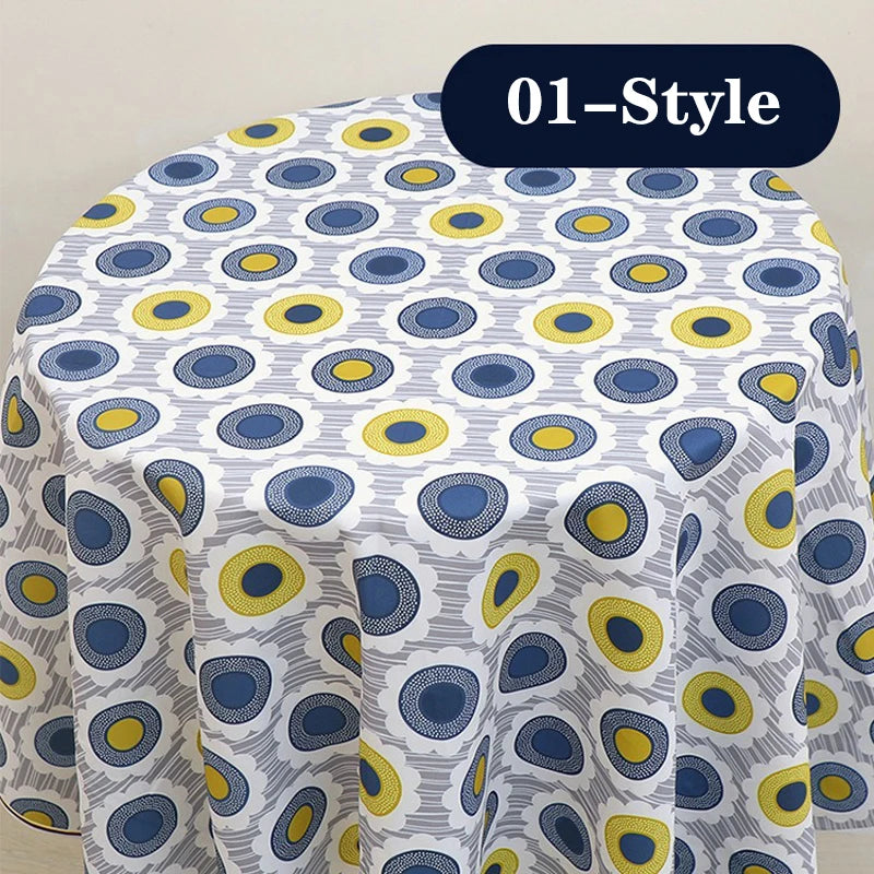 1M/2M/3M 30colors plant floral print canvas fabric for Home textile DIY sewing tent tablecloth, luggage bags Cloth by the meter