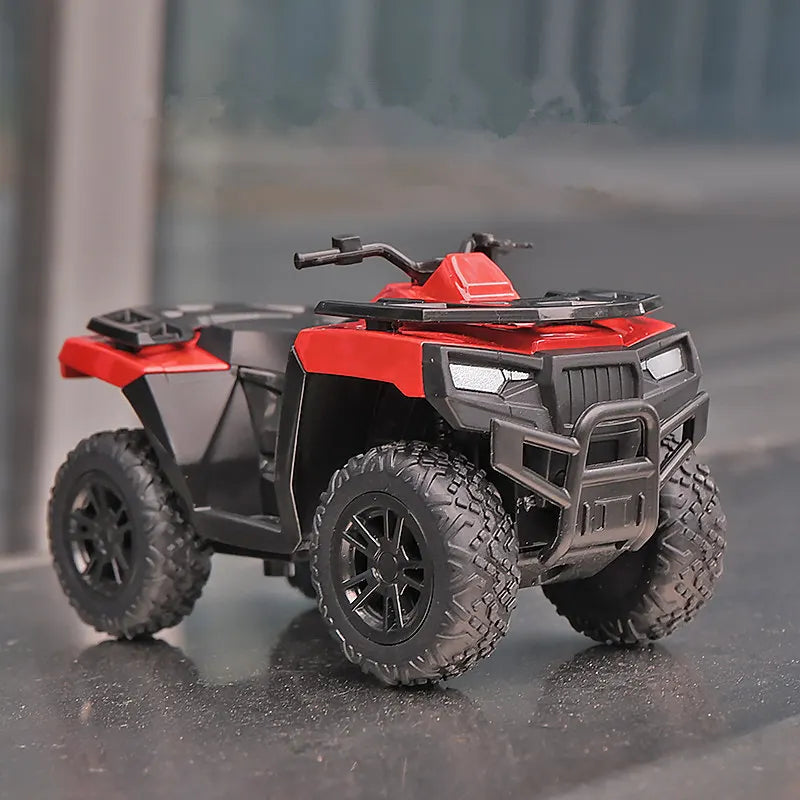 Diecast ATV All Terrain Off Road Motorcycle Model 1 to 36 Scale