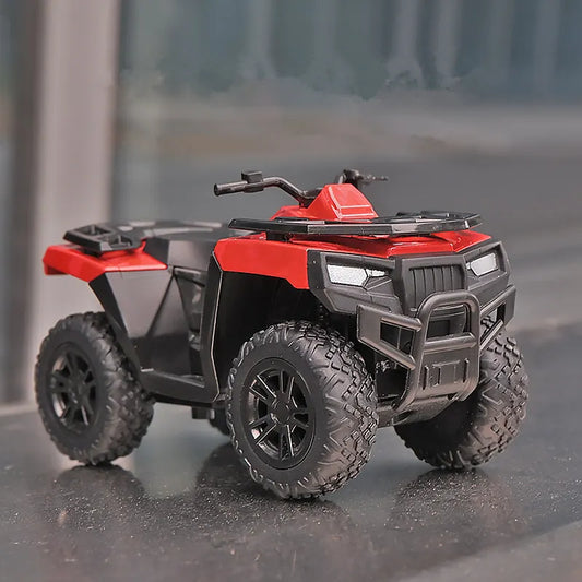Diecast ATV All Terrain Off Road Motorcycle Model 1 to 36 Scale