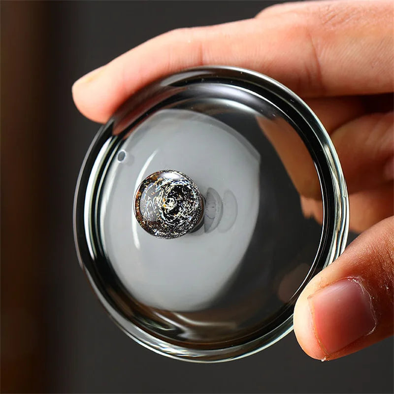 200ml High Borosilicate Mini Glass Teapot with Filter