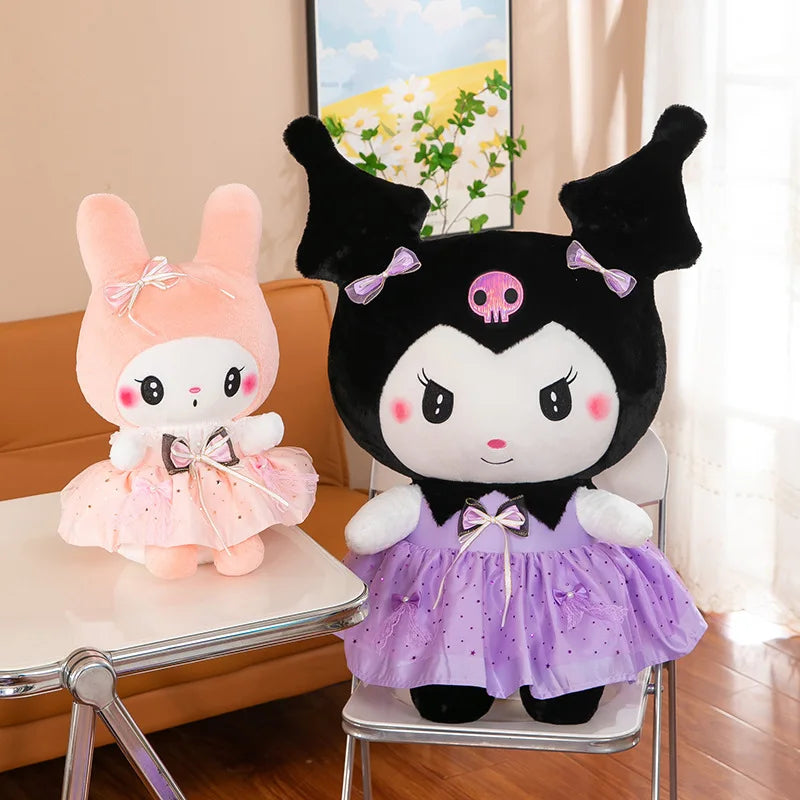Cute Butterfly Dress Character Plush Stuffed Doll Toy